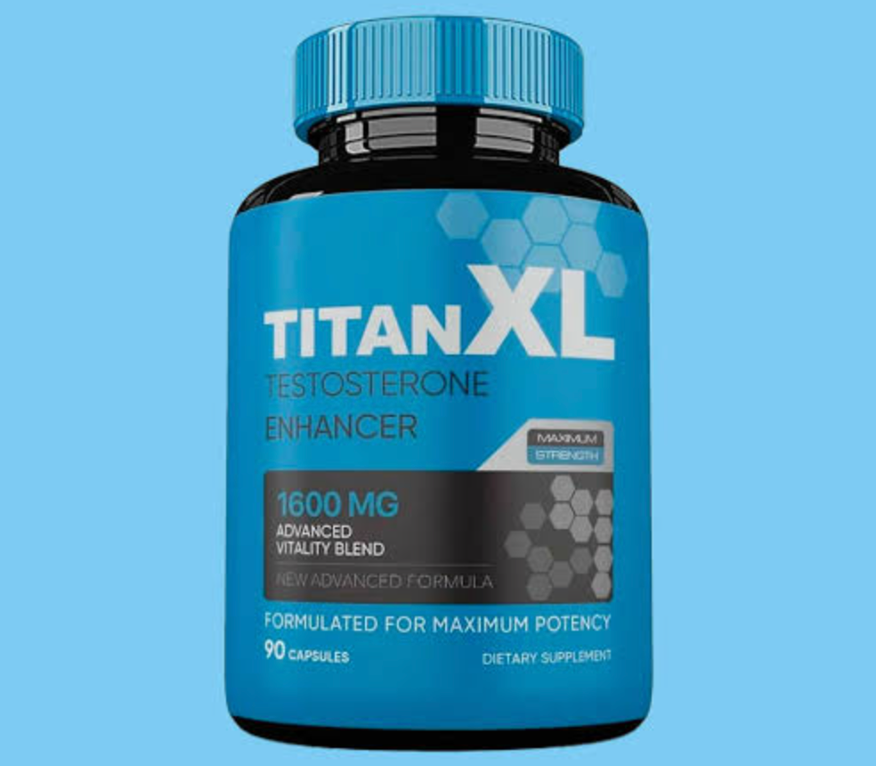 Titan XL Male Enhancement bottle - 90 capsules, 1600 MG