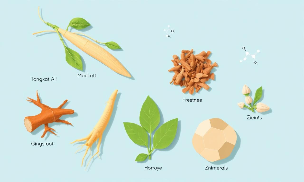 Natural herbal ingredients used in Titan XL Male Enhancement