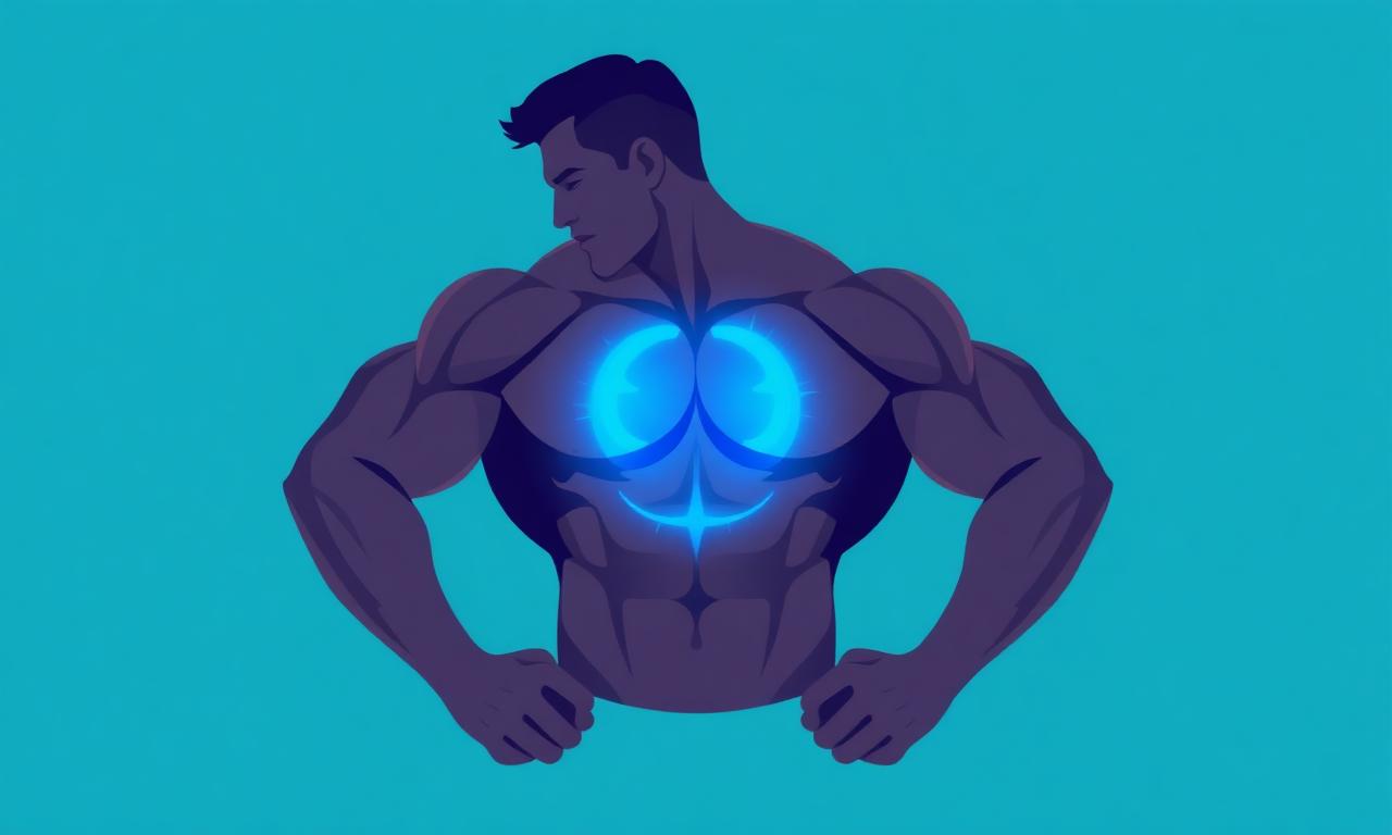 Male vitality and core strength supported by Titan XL